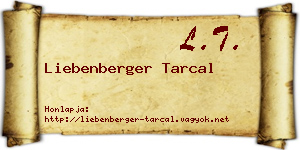 Liebenberger Tarcal névjegykártya